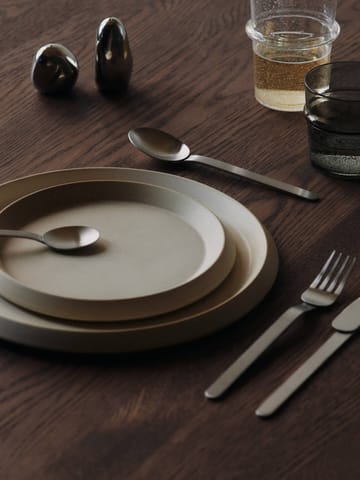 Stelo Besteckset 4-teilig - Brushed Stainless Steel - Ferm Living