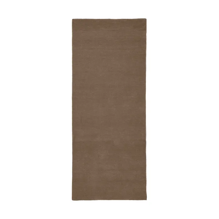 Stille getufteter Teppich - Aschbraun, 80x200 cm - Ferm Living