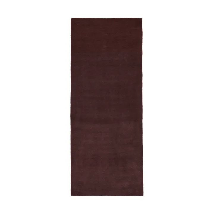 Stille getufteter Teppich - Dunkles Pecan, 80x200 cm - Ferm Living