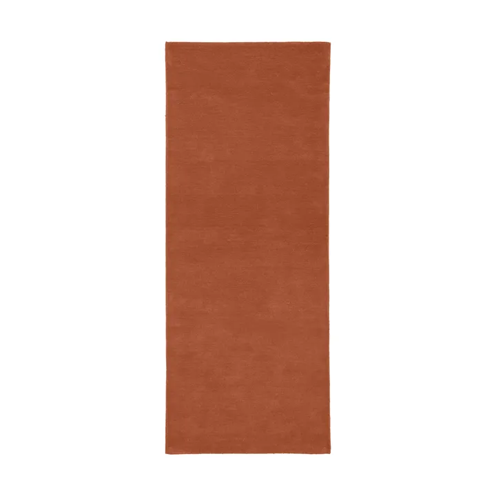 Stille getufteter Teppich - Rotbraun, 80x200 cm - Ferm Living
