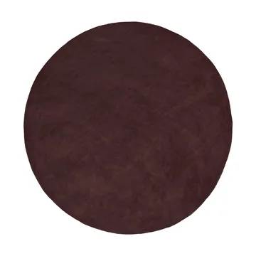 Stille getufteter Teppich runder - Dunkles Pecan, Ø240 cm - Ferm Living