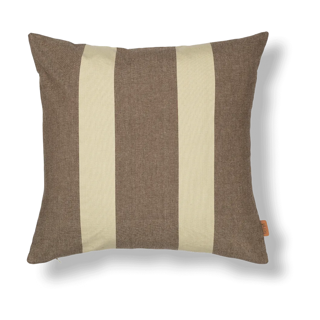 Strand outdoor Kissenbezug 50x50 cm, Carob brown-parchment Ferm Living
