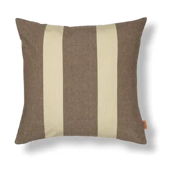 Strand outdoor Kissenbezug 50x50 cm - Carob brown-parchment - Ferm Living