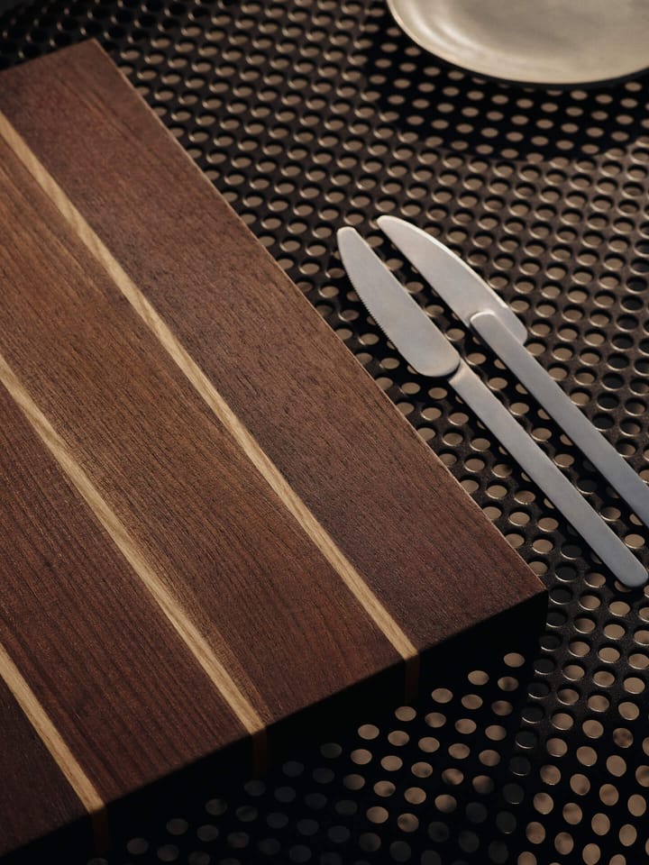 Stribe Schneidebrett fine 25x36 cm, Walnut-ash Ferm Living