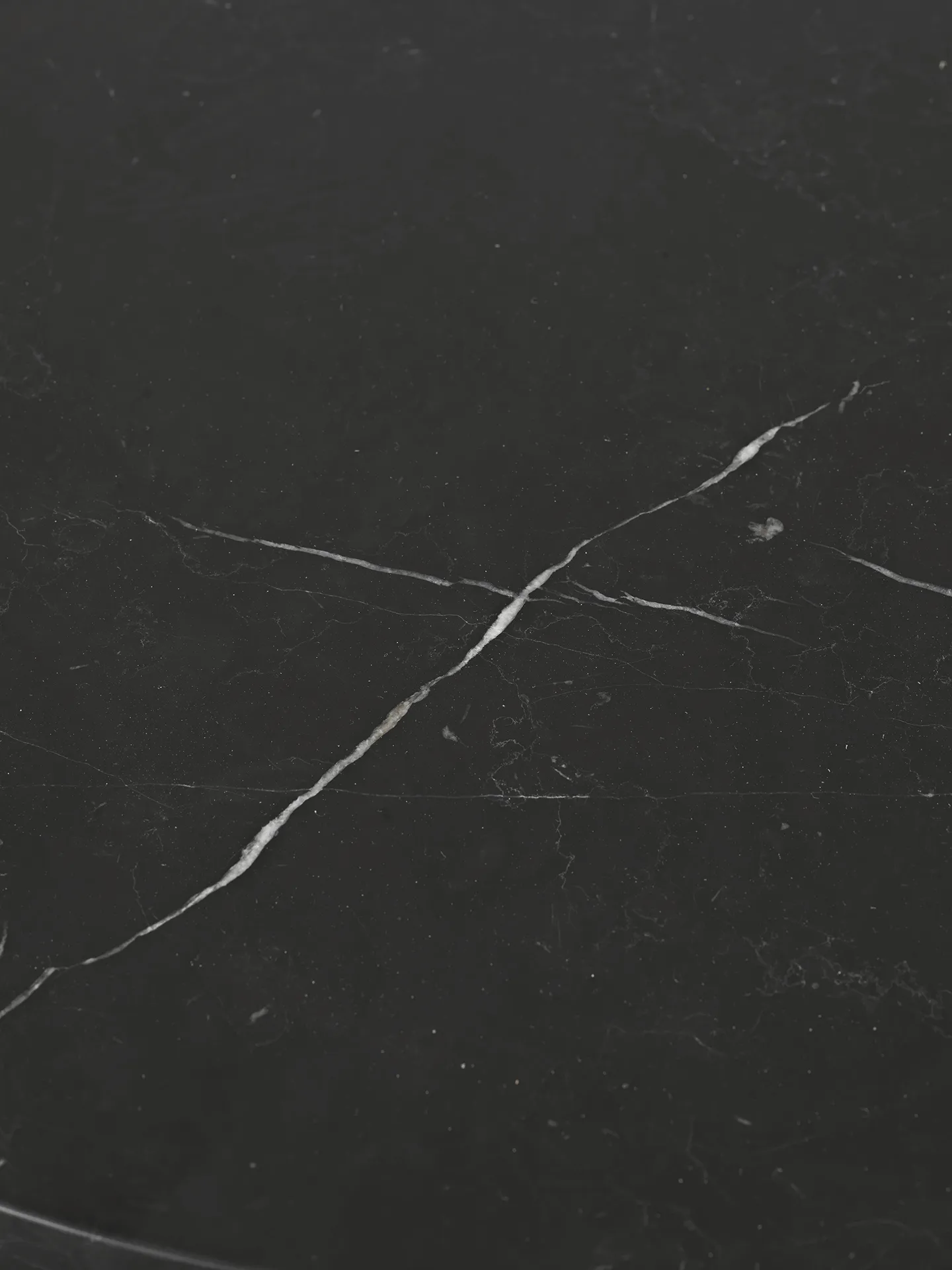 Taula Beistelltisch Ø54,4x45 cm, Black Ferm Living