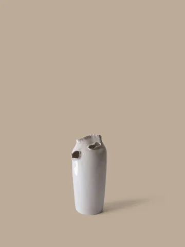 Tereo Vase - Off white gesprenkelt, 27 cm - Ferm Living