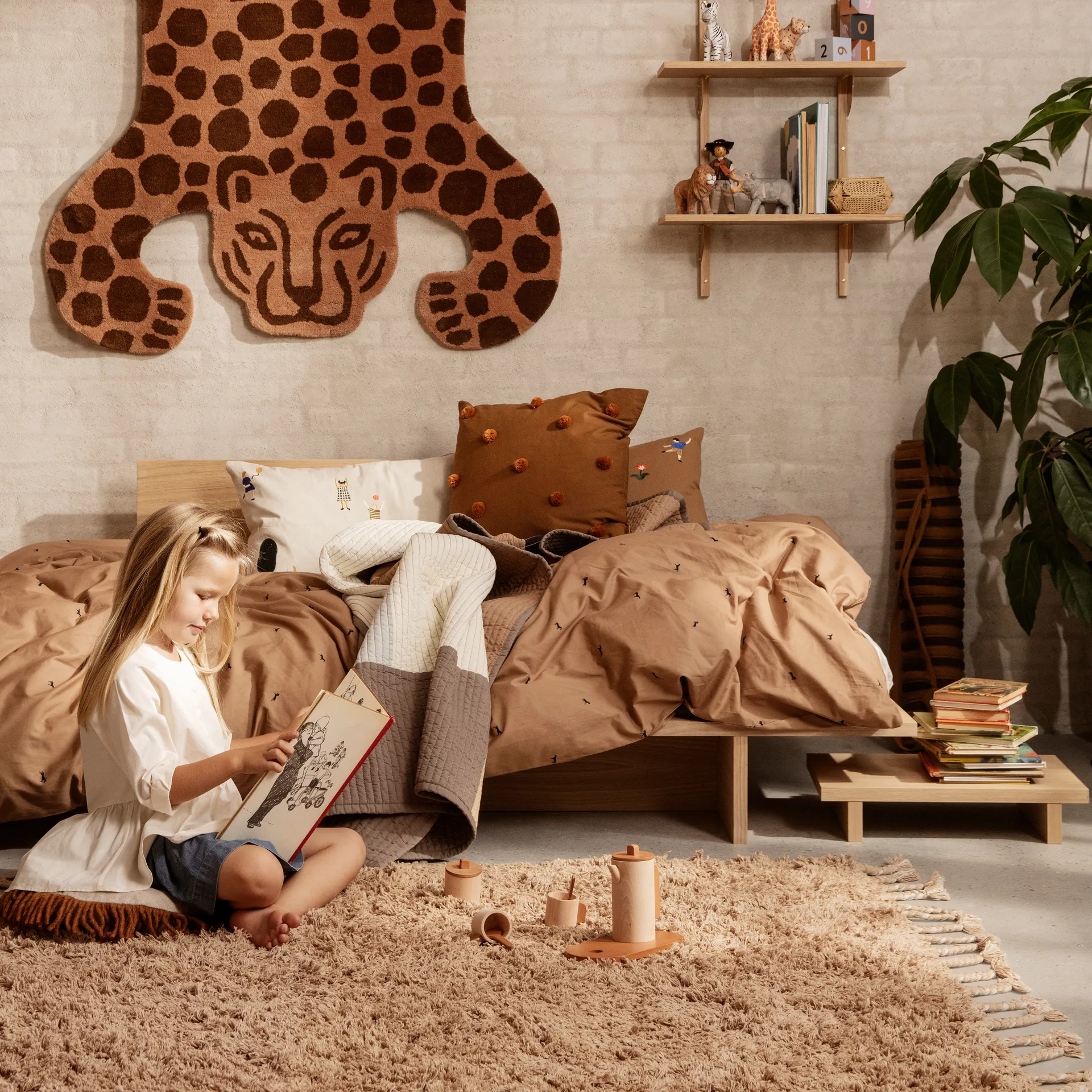 The Park Kissen 40 x 60cm, Natural Ferm Living