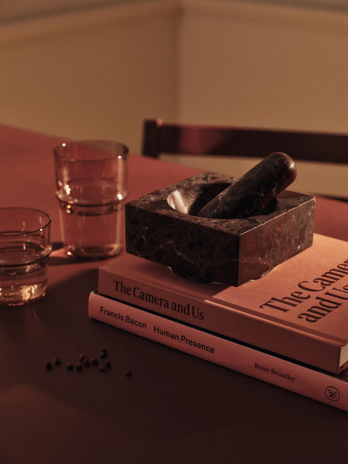 Tvara Mörser, Rosso levanto Ferm Living