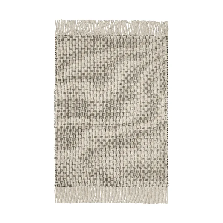 Udo Teppich - Off-white-Schwarz, 140x200 cm - Ferm Living