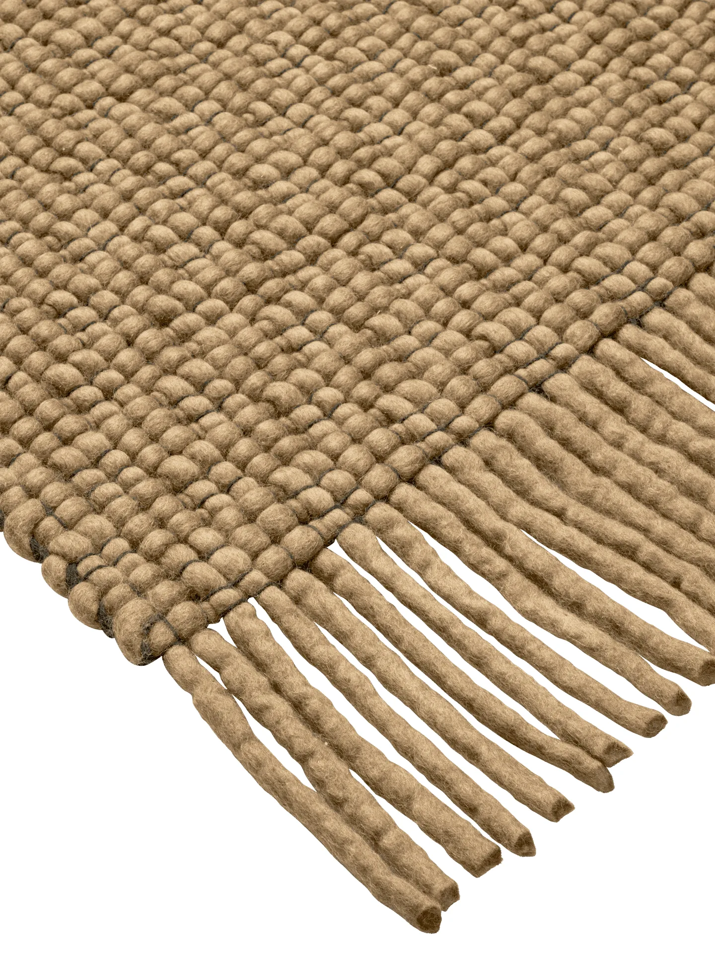 Udo Teppich, Tan-black, 80x200 cm Ferm Living