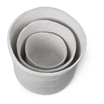 Vary Verwahrungskorb 3 Teile - White - Ferm Living