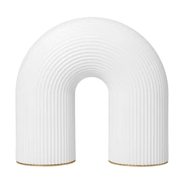Vuelta Outdoor tragbare Tischlampe - Weiß, 25 cm - Ferm Living