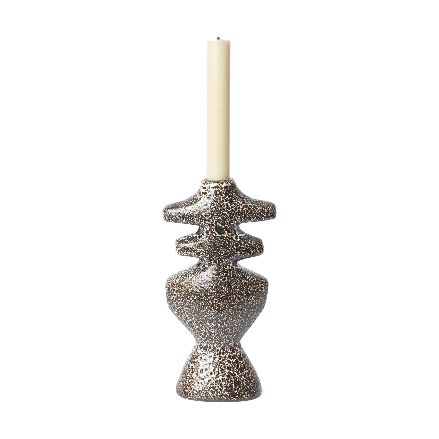 Yara Kerzenhalter large, Brown Spot Ferm Living