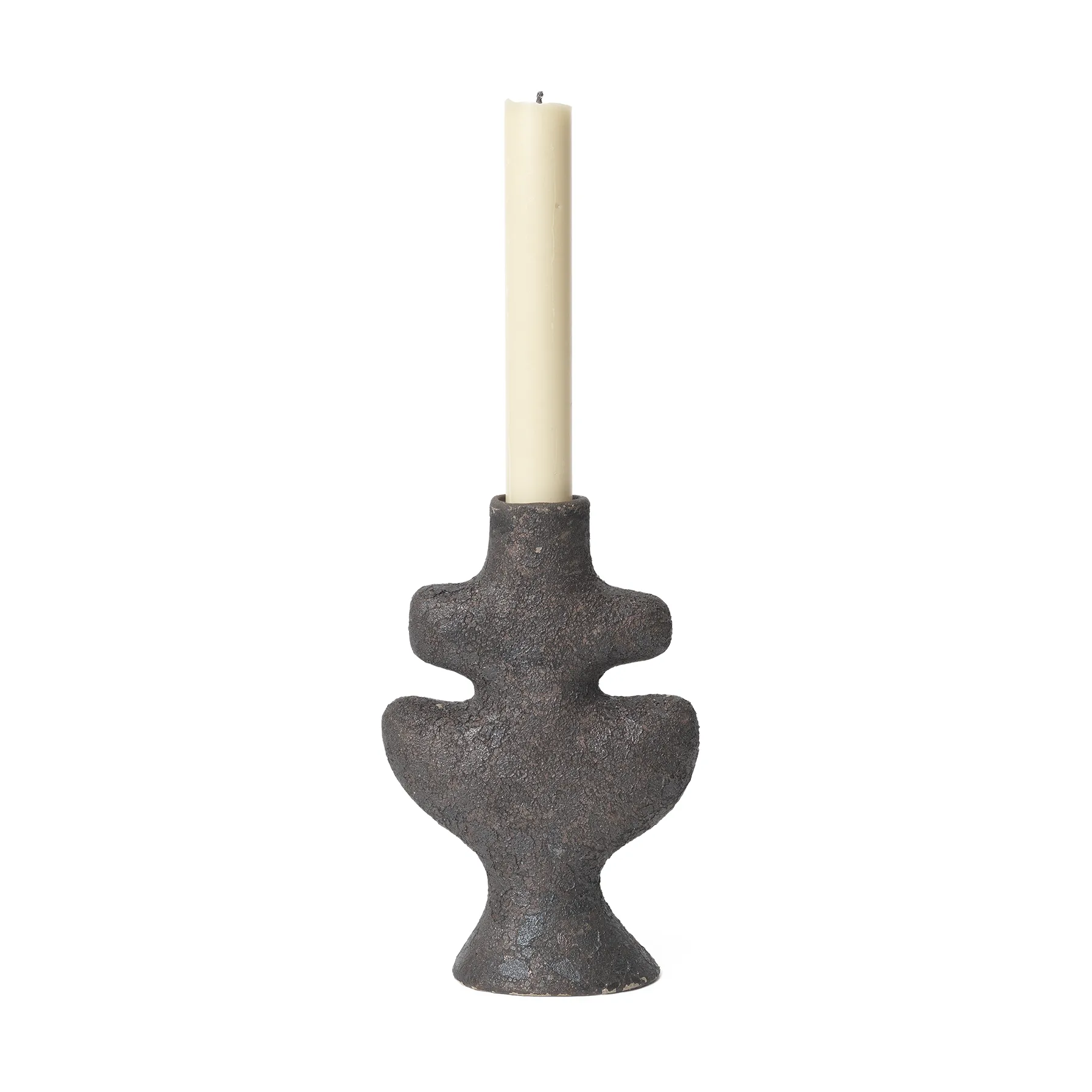 Yara Kerzenhalter small, Rustic Iron Ferm Living