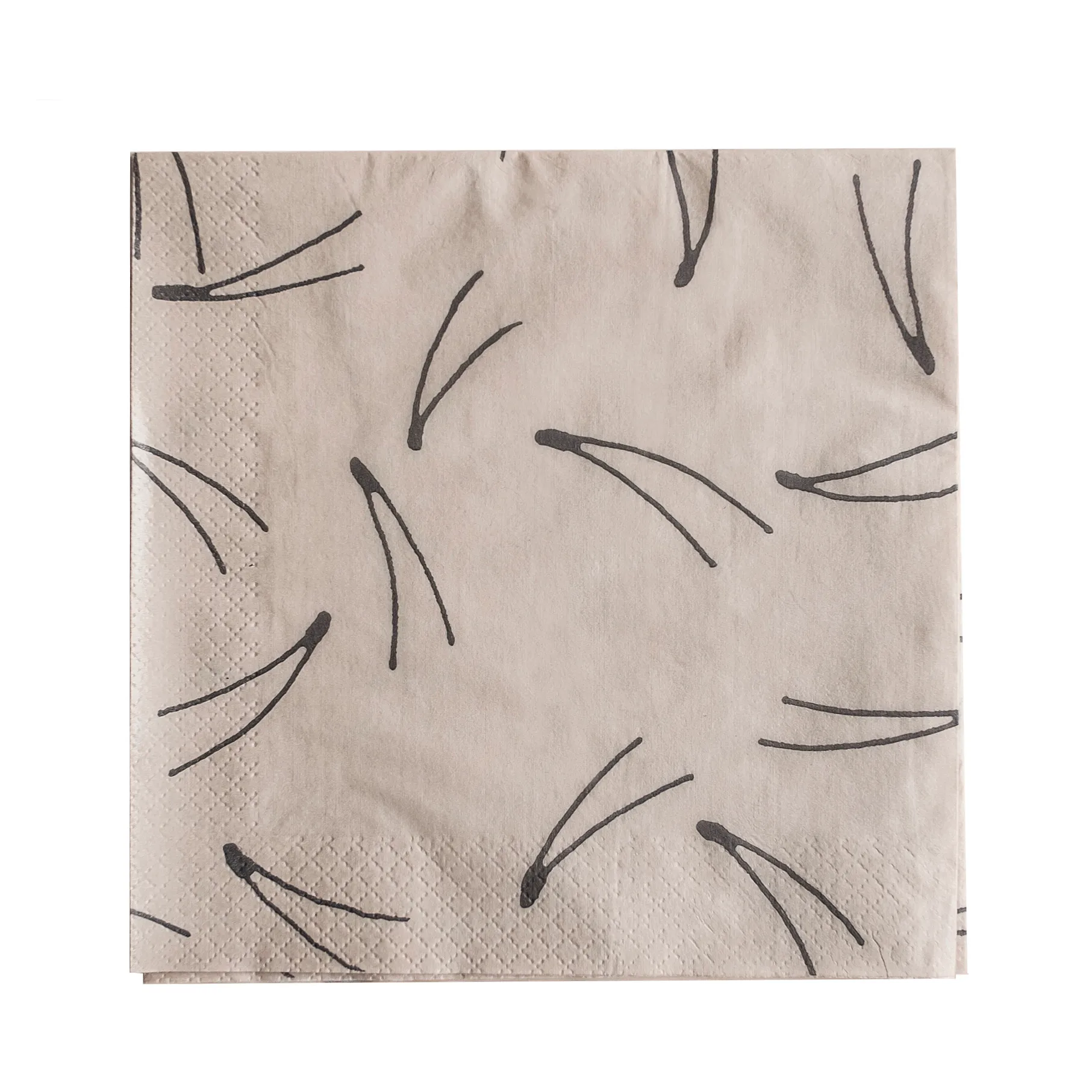 Barr Serviette 33 x 33cm 25er Pack, Natur Fine Little Day