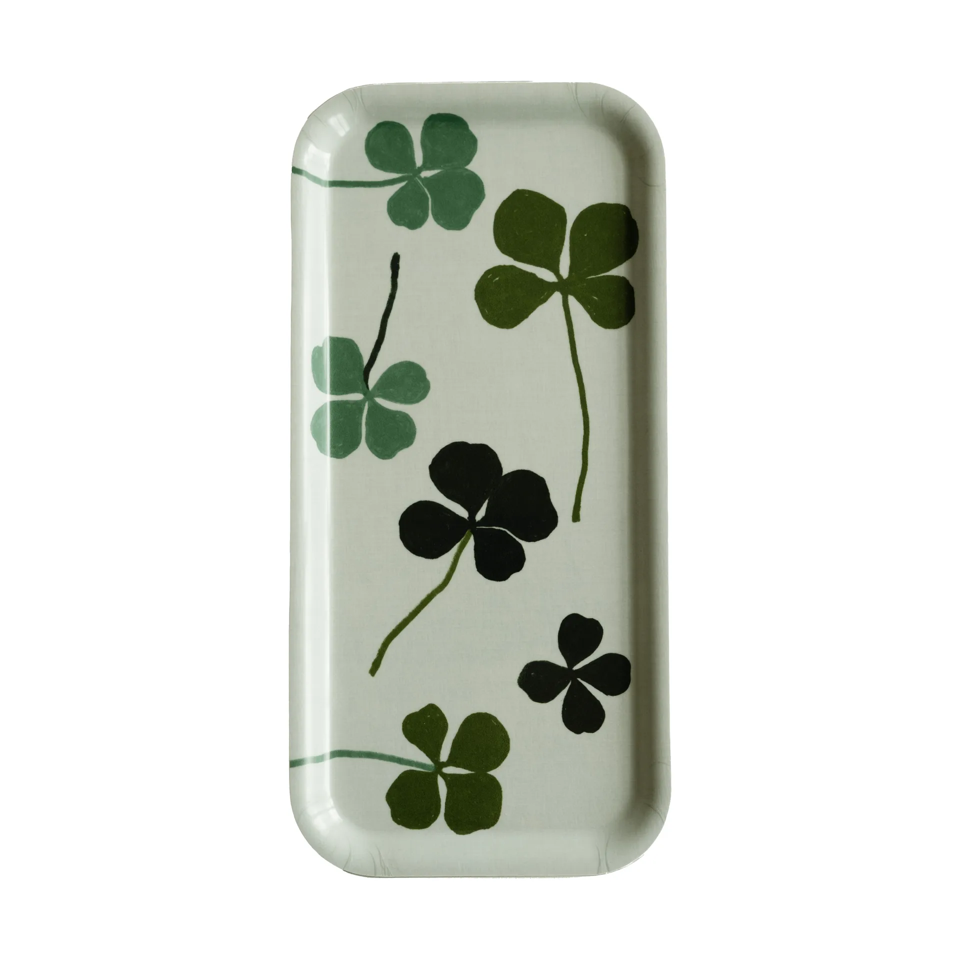 Clover Tablett, Grün, 13x27 cm Fine Little Day