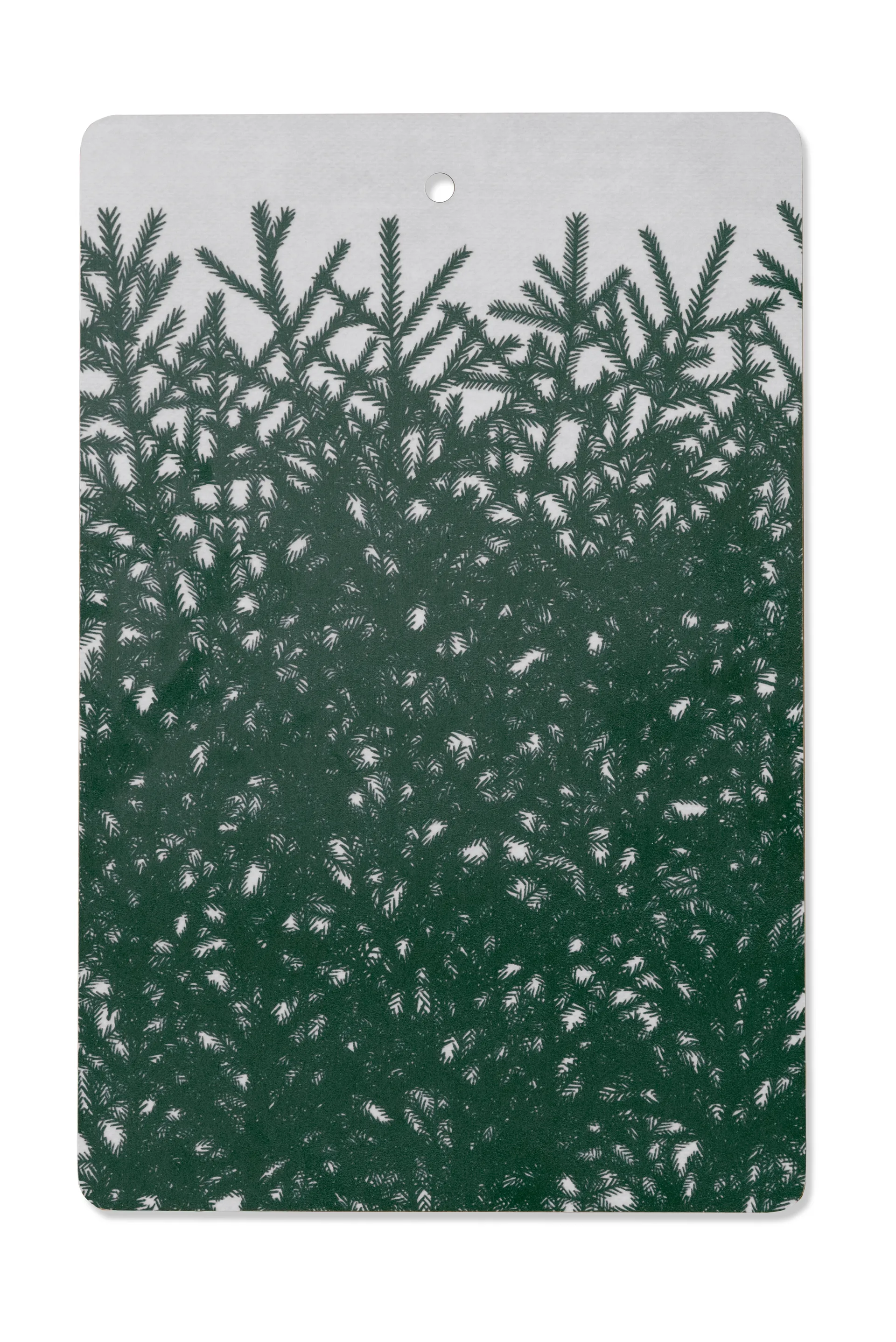 Granris Schneidebrett 21x31cm, Weiß-grün Fine Little Day