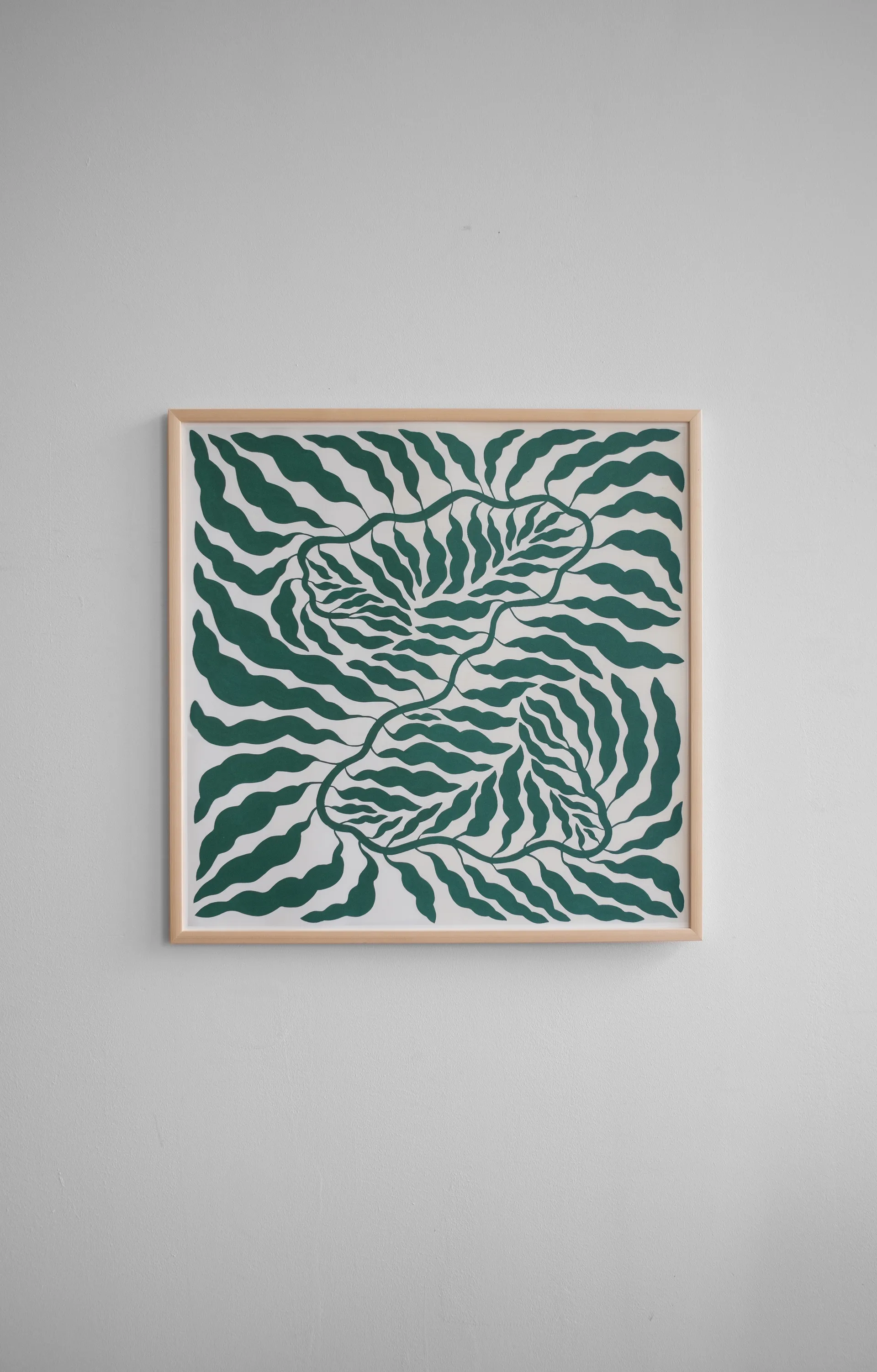 Green Poster, 70x70 cm Fine Little Day