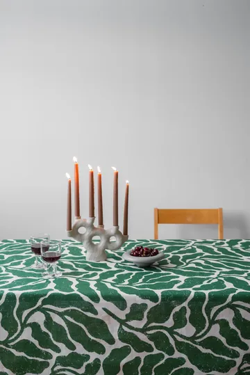 Leaves Tischdecke - Green, 149 x 250cm - Fine Little Day