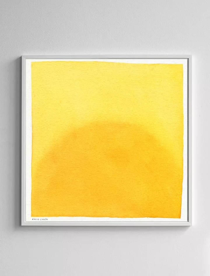 Morning Poster 70x70 cm - Gelb - Fine Little Day