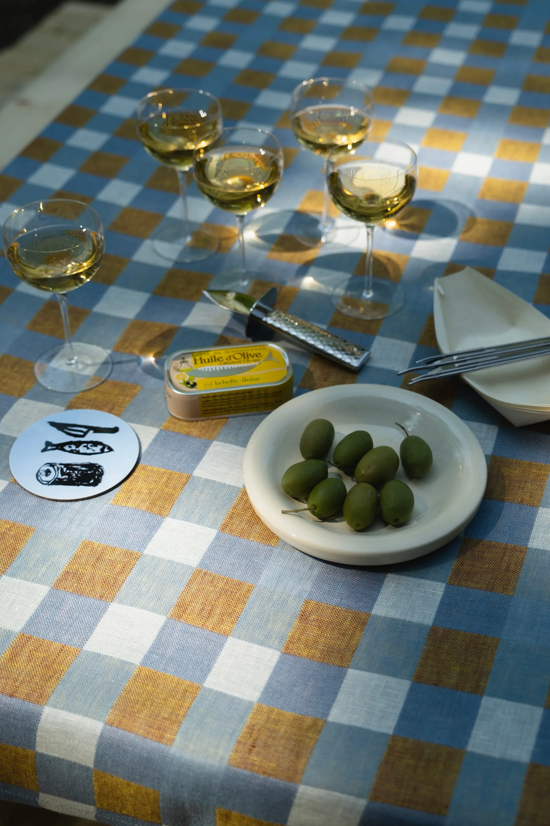 Rutan Tischdecke 147x250 cm, Oat Fine Little Day