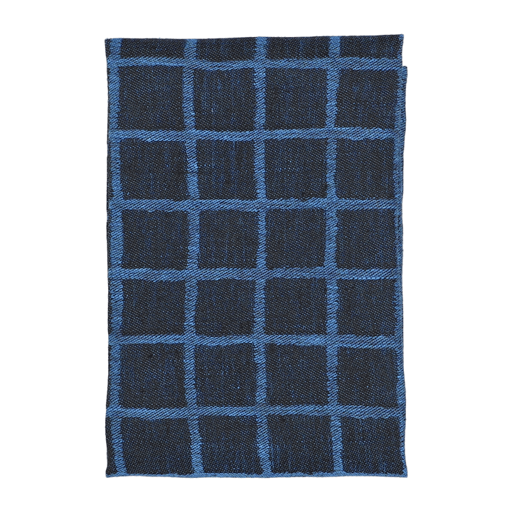 Rutig Jacquard gewebtes Geschirrtuch 47 x 70cm, Blue-black Fine Little Day