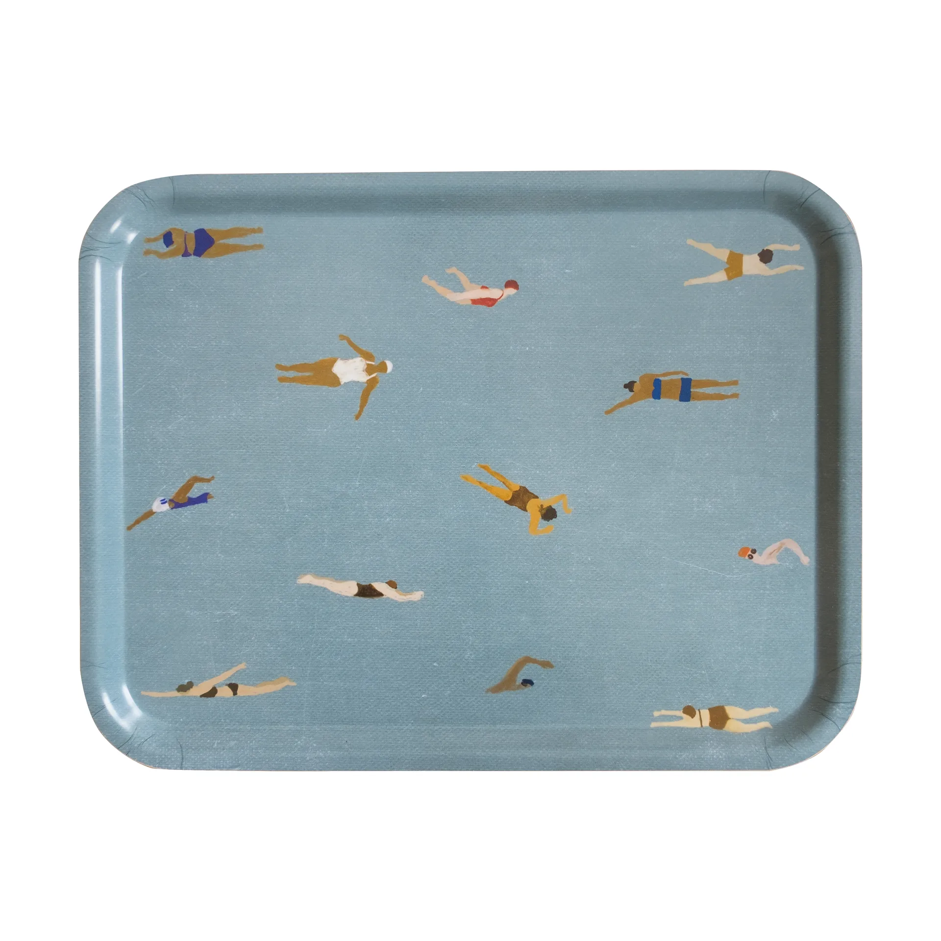 Swimmers Tablett 33 x 43cm, Beige Fine Little Day