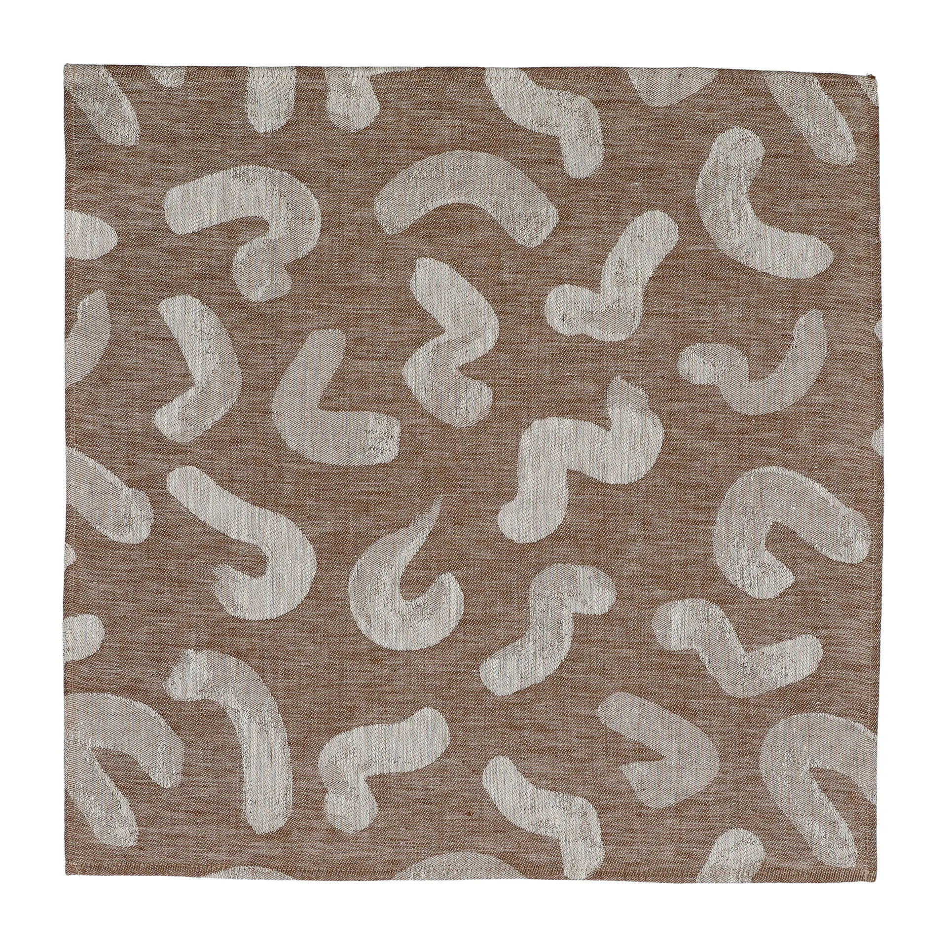 Udon Geschirrtuch 58 x 58cm, Braun Fine Little Day