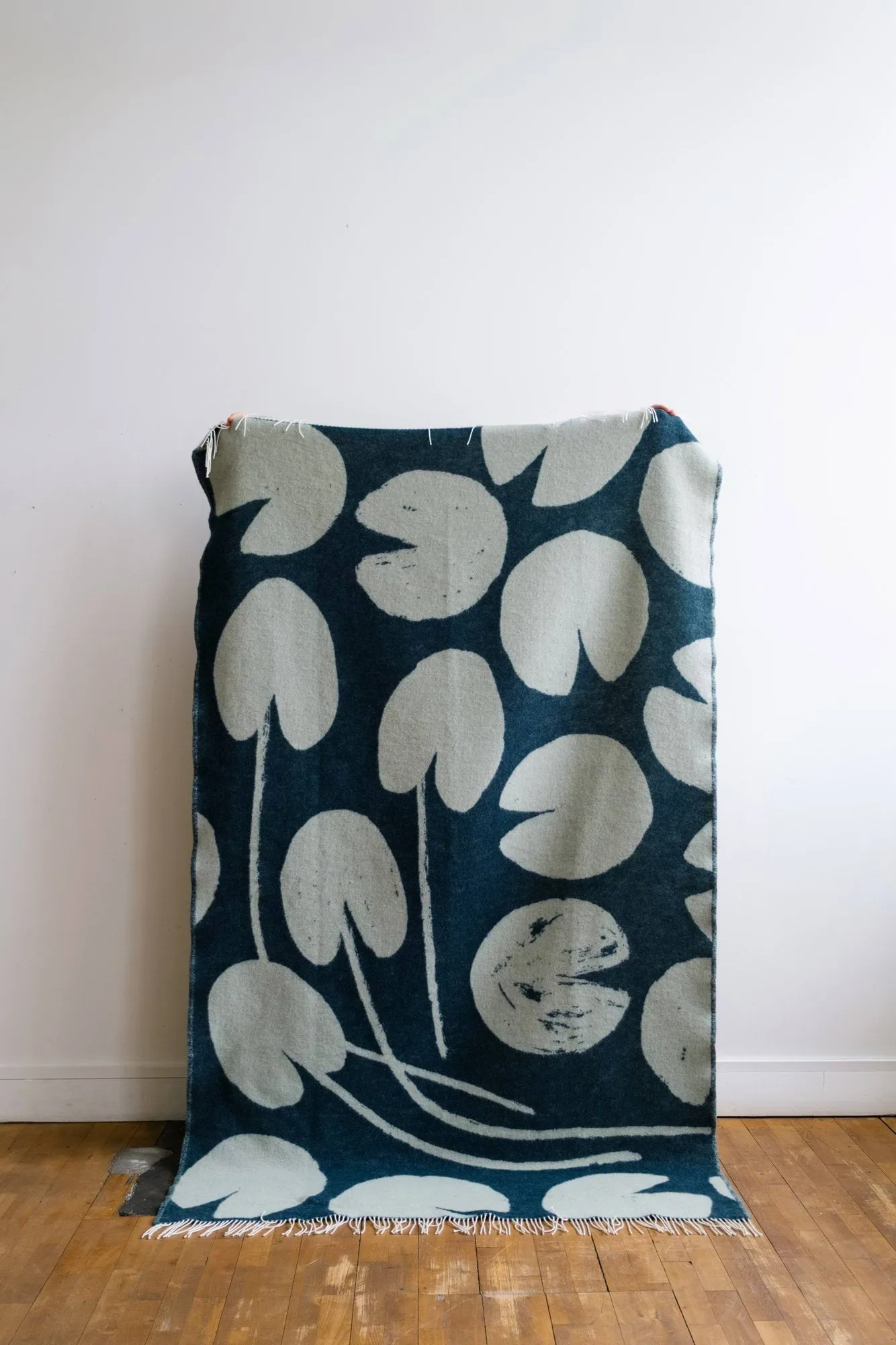 Water lilies Decke 130x220 cm, Grün Fine Little Day