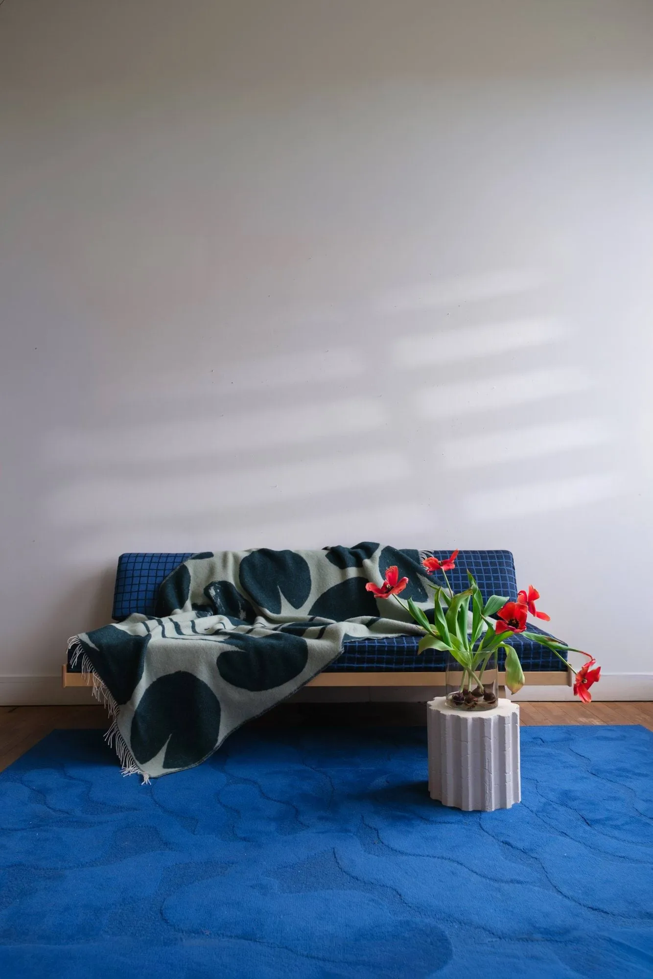 Water lilies Decke 130x220 cm, Grün Fine Little Day