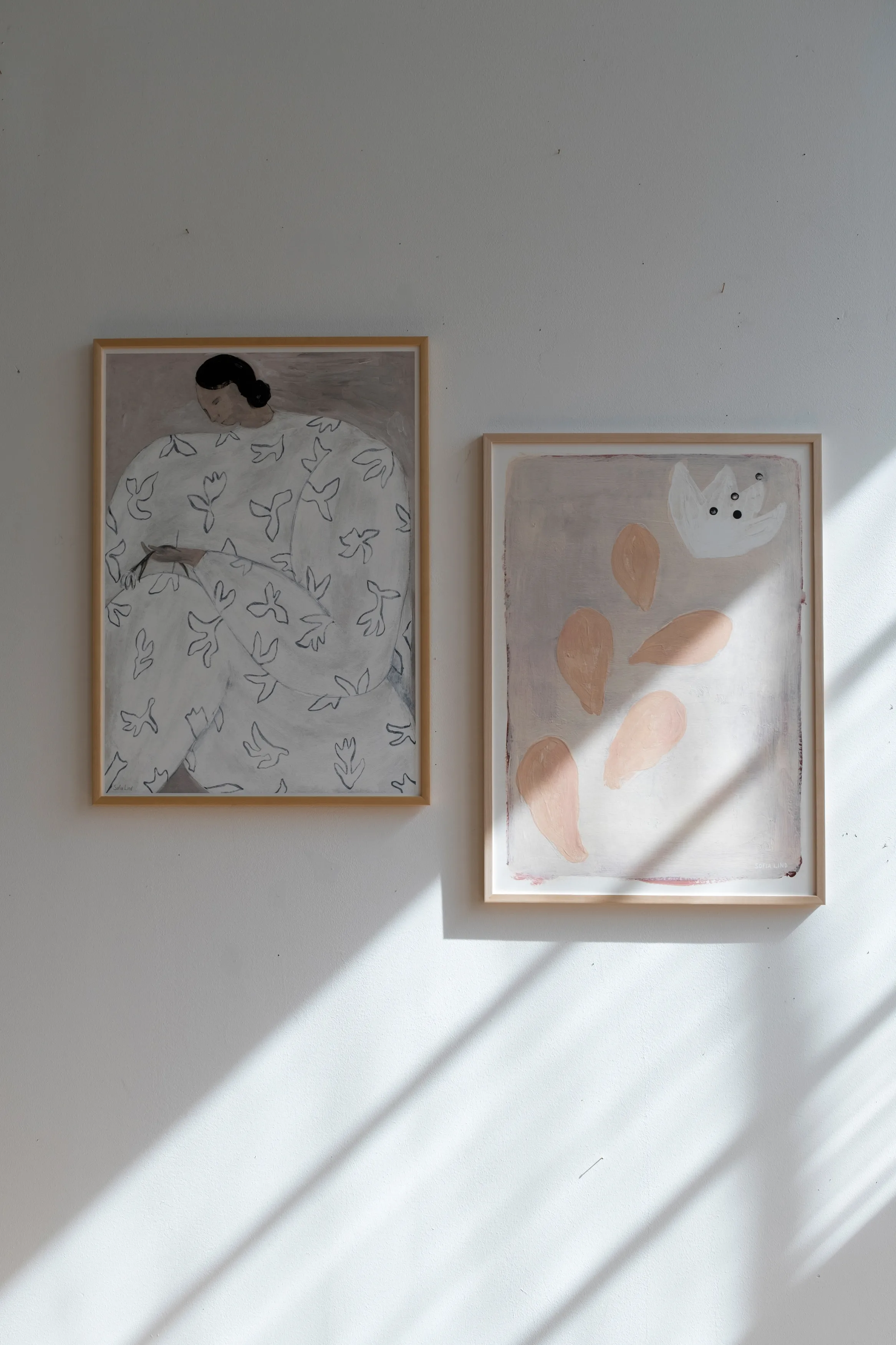 White Flower Poster 50 x 70cm | Fine Little Day → KitchenTime.de