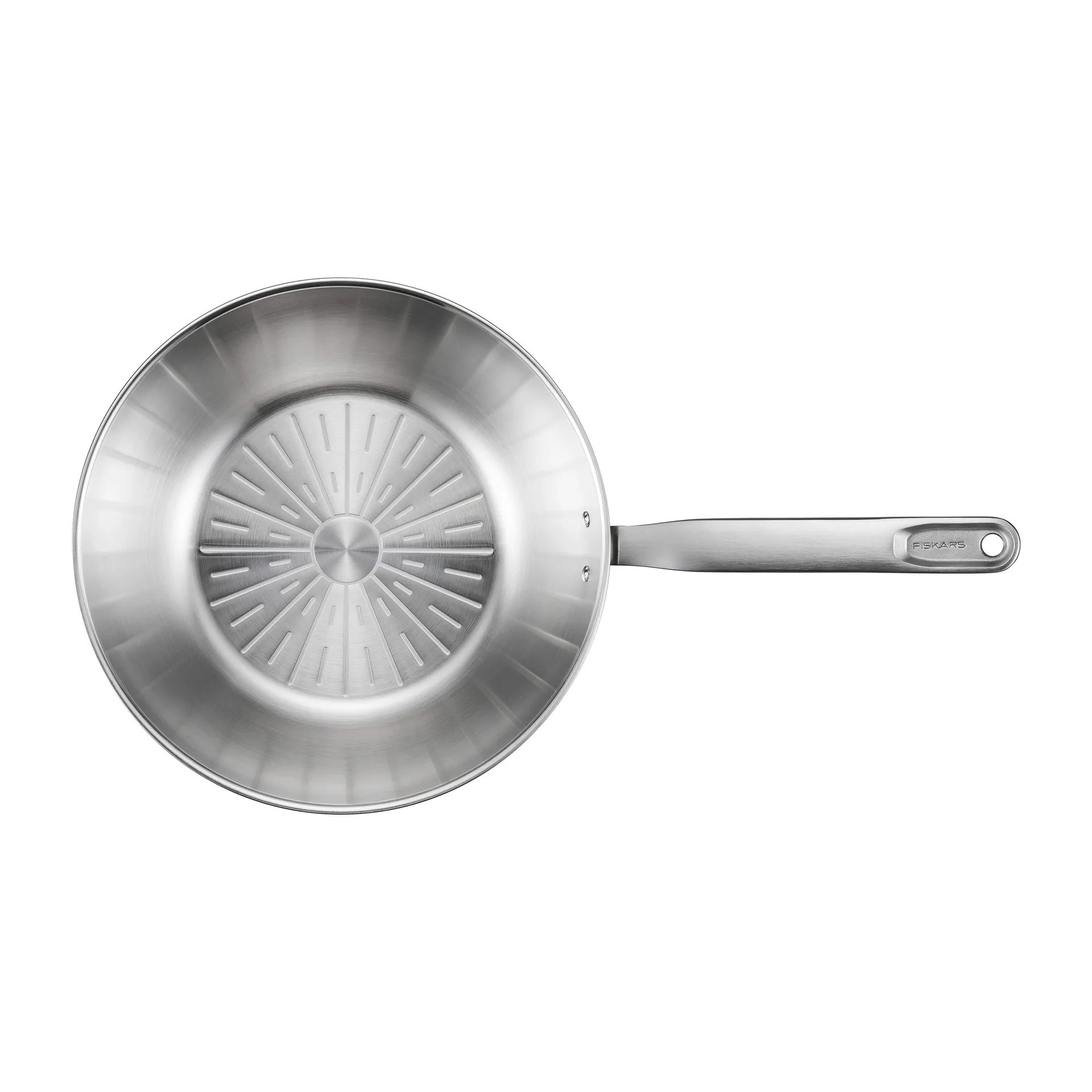 All Steel Pure Wokpfanne, 28cm Fiskars