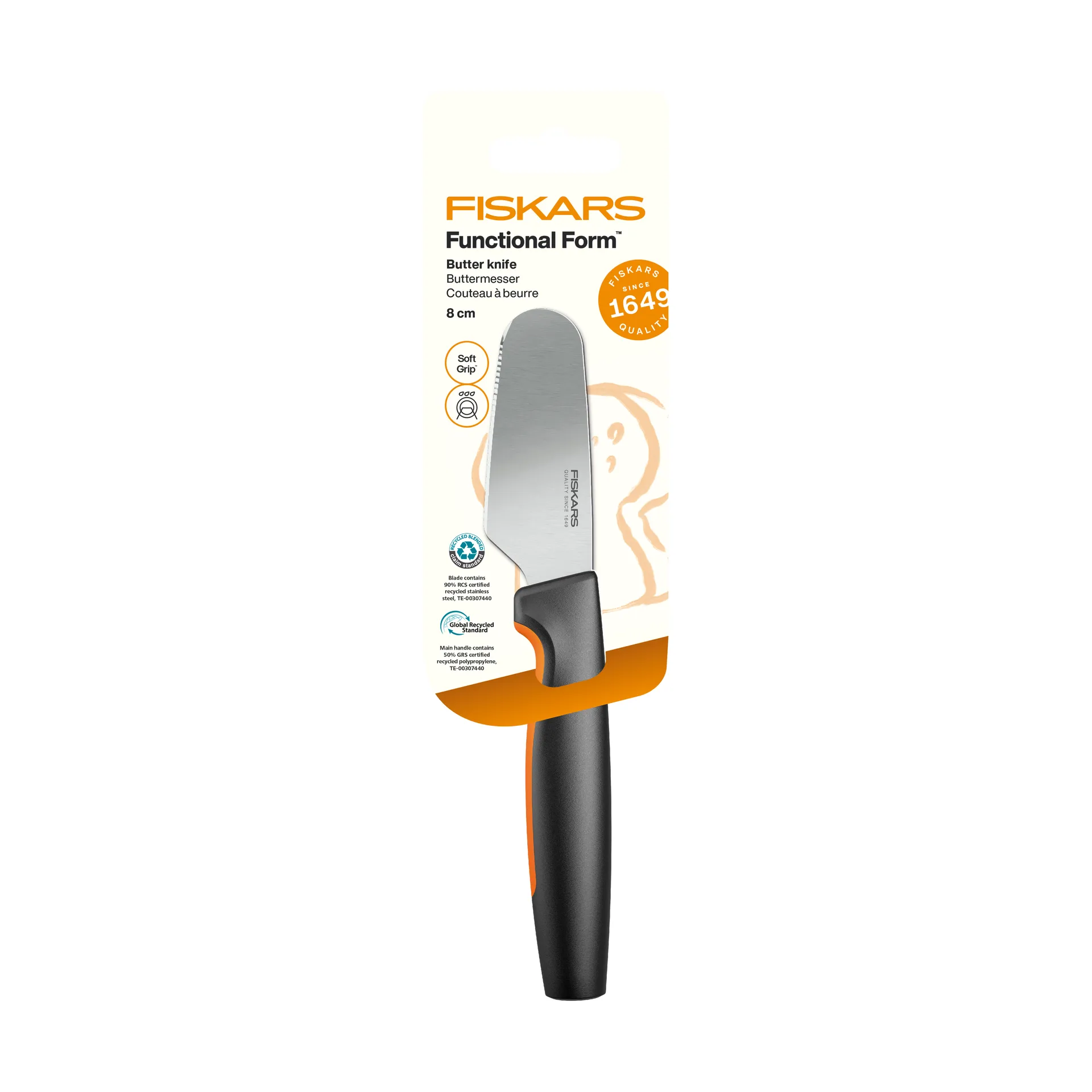 Functional Form Buttermesser, Edelstahl Fiskars