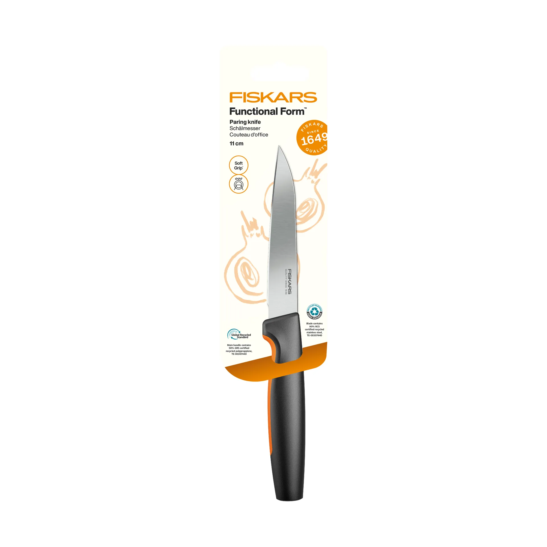 Functional Form Gemüsemesser, Edelstahl Fiskars