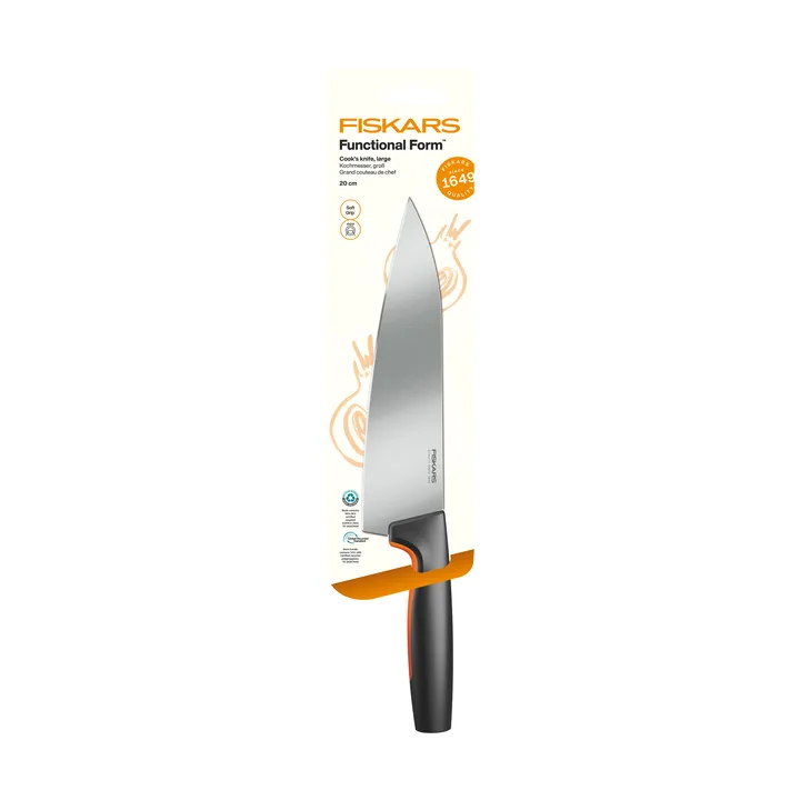 Functional Form Kochmesser - Groß, rostfreier Stahl - Fiskars