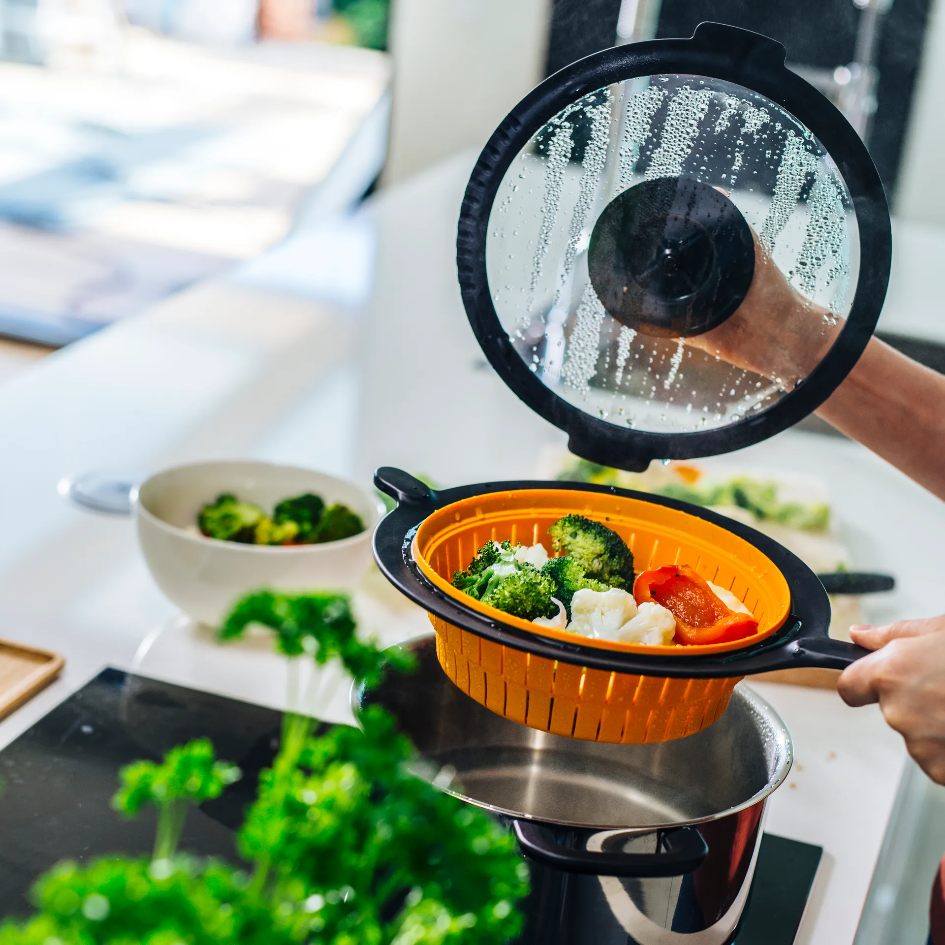 Functional Form Nudelsieb, Schwarz Fiskars