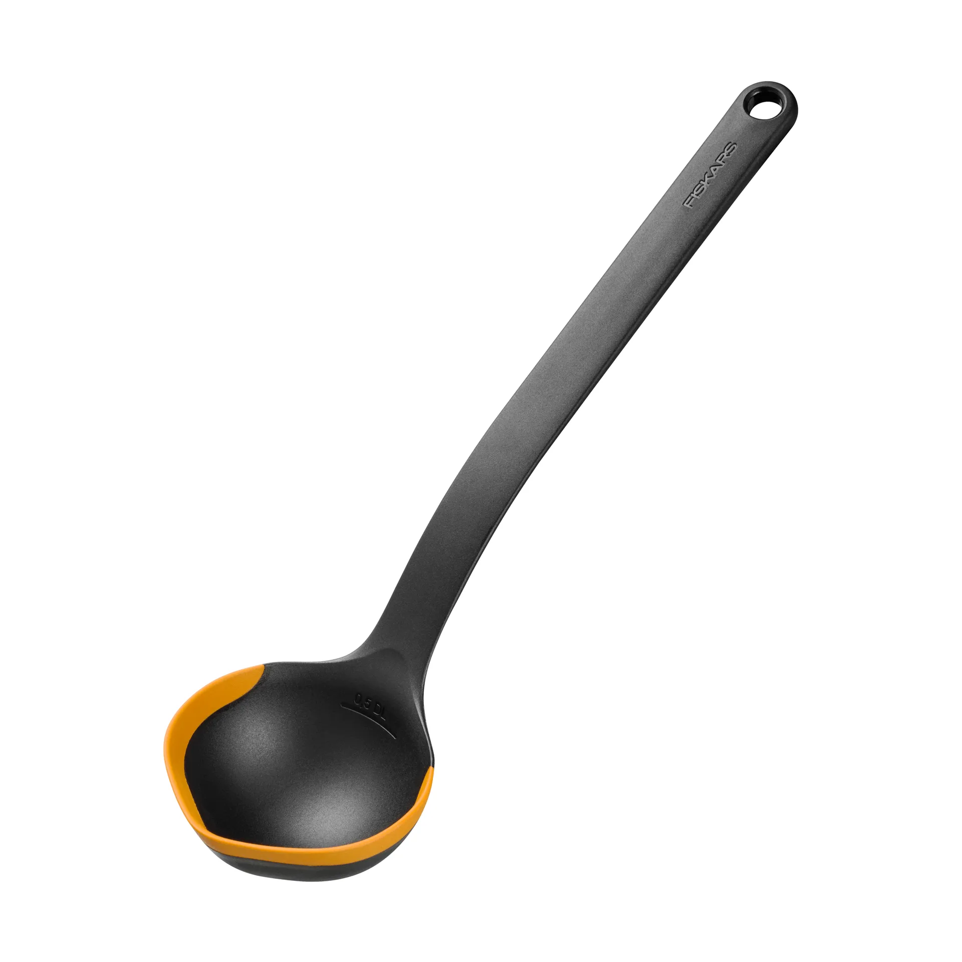 Functional Form Schöpflöffel, Schwarz-Orange, 36,2 cm Fiskars