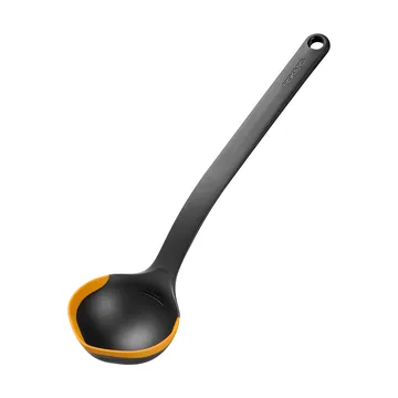 Functional Form Schöpflöffel - Schwarz-Orange, 36,2 cm - Fiskars