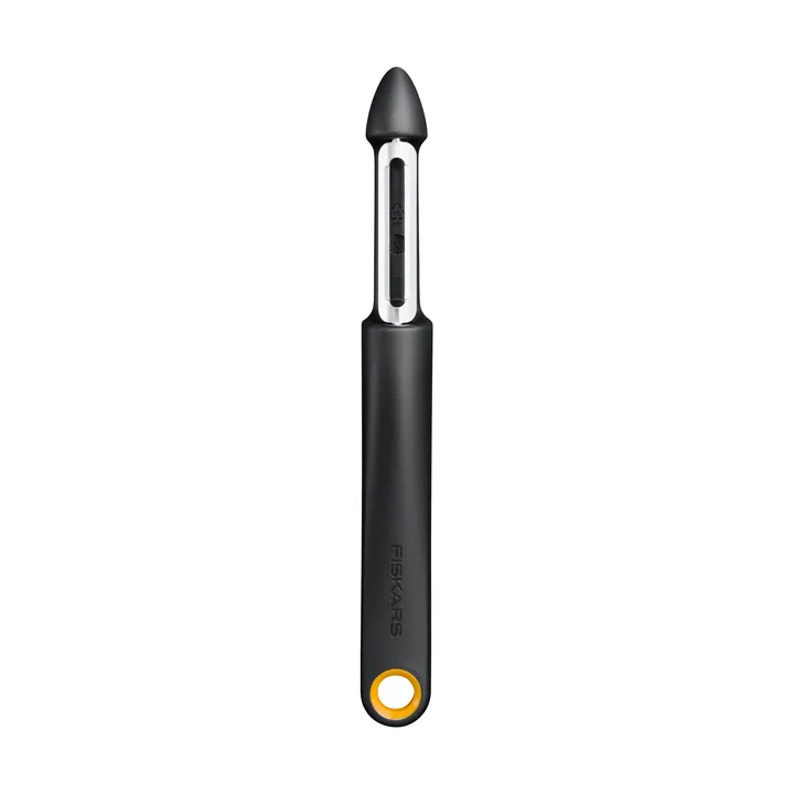 Functional Form Sparschäler - Schwarz, bewegliche Klinge - Fiskars
