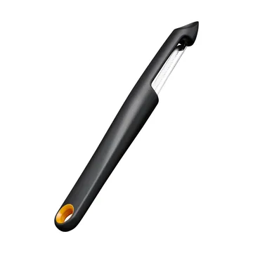 Functional Form Sparschäler - Schwarz, Obstschäler, bewegliche Klinge - Fiskars