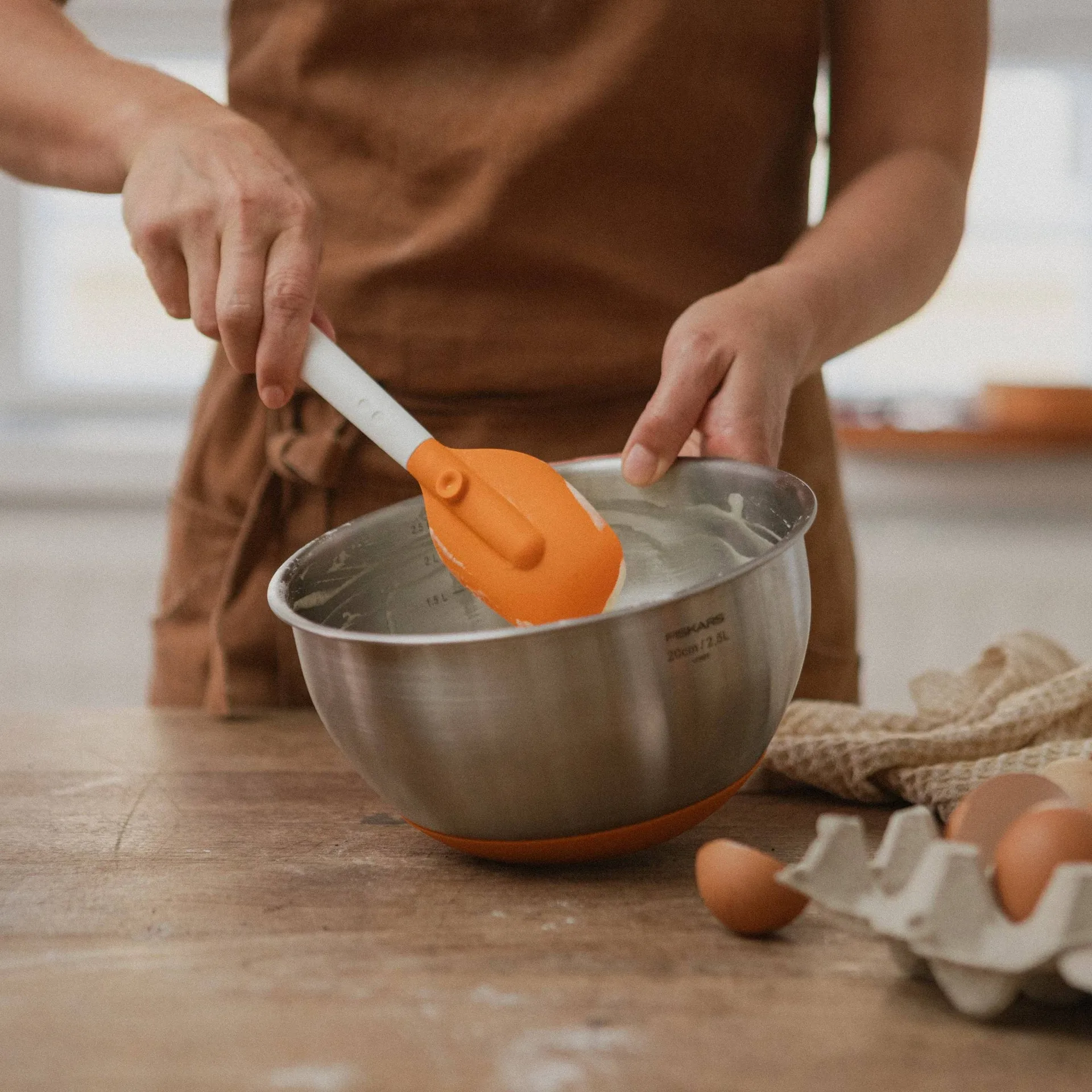 Functional Form Teigschaber, Kunststoff-Silikon Fiskars