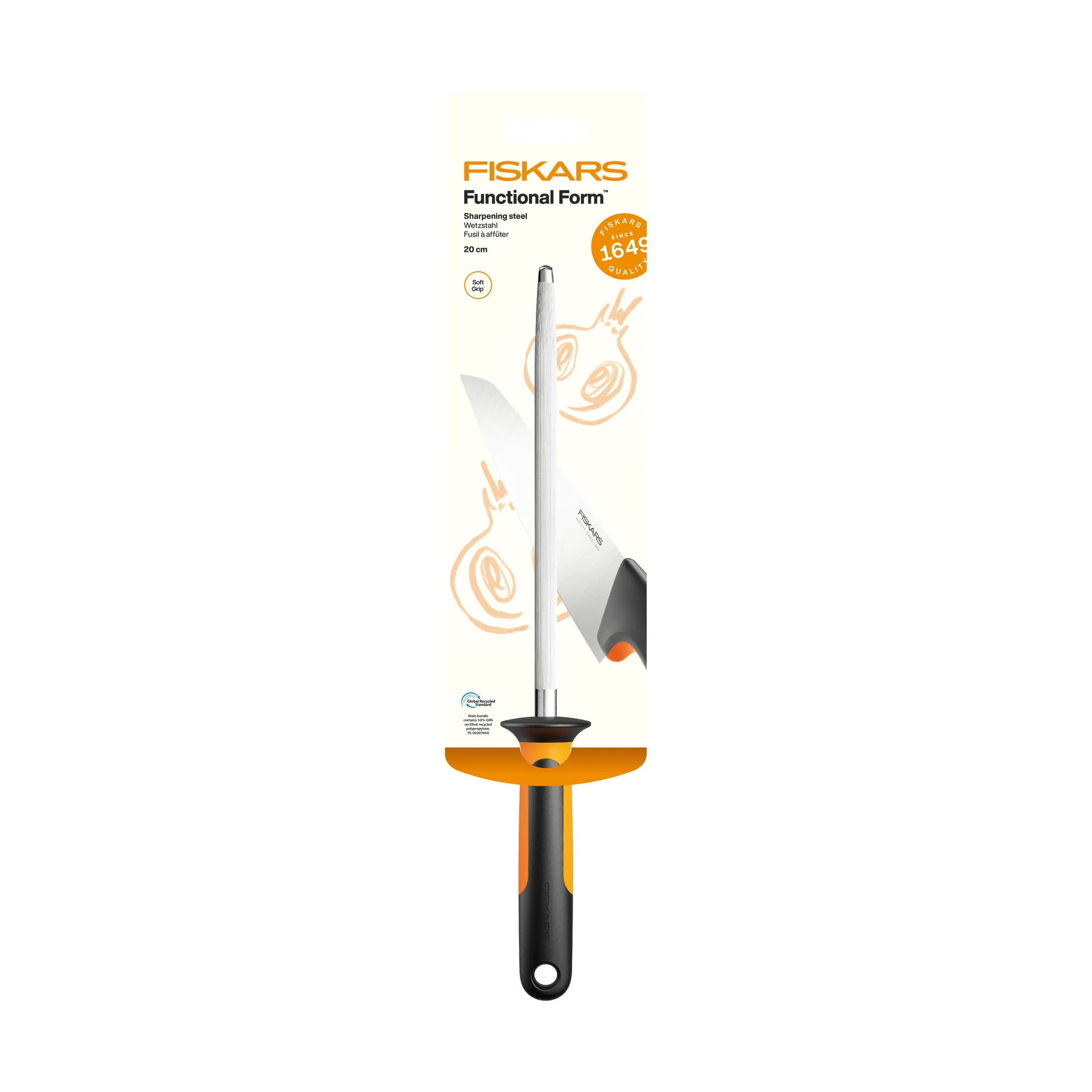 Functional Form Wetzstahl, Edelstahl Fiskars
