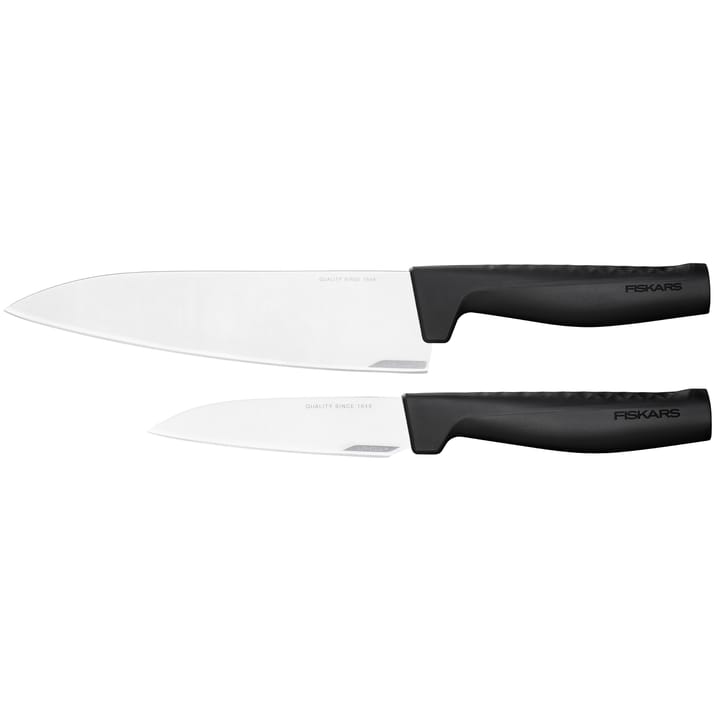 Hard Edge Messerset Küchenmesser und Gemüsemesser, 2 Teile Fiskars