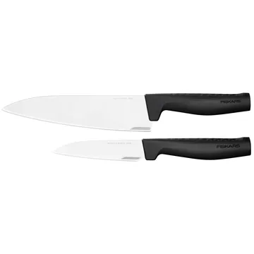Hard Edge Messerset Küchenmesser und Gemüsemesser - 2-teilig - Fiskars