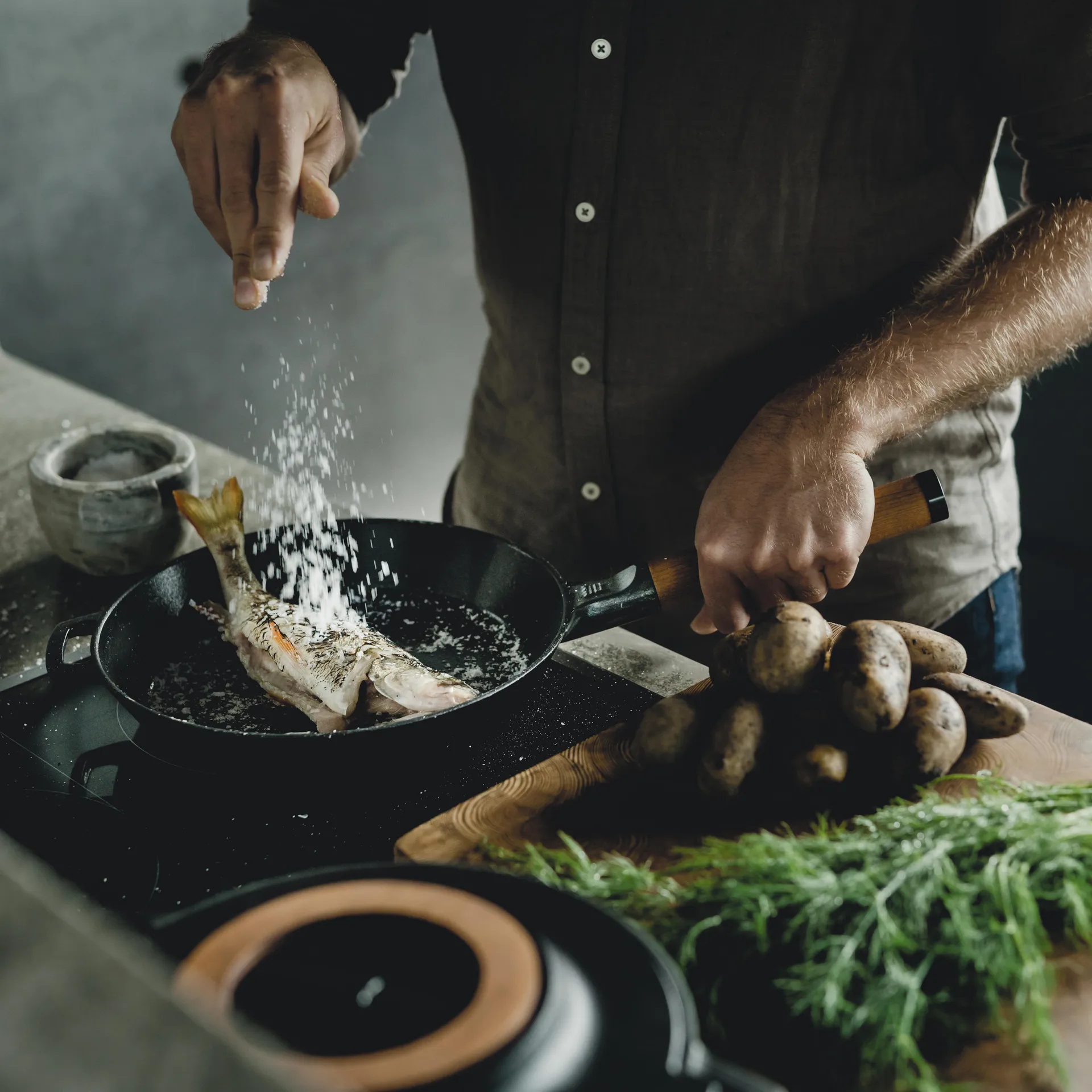 Norden Pfanne Gusseien, 26cm Fiskars