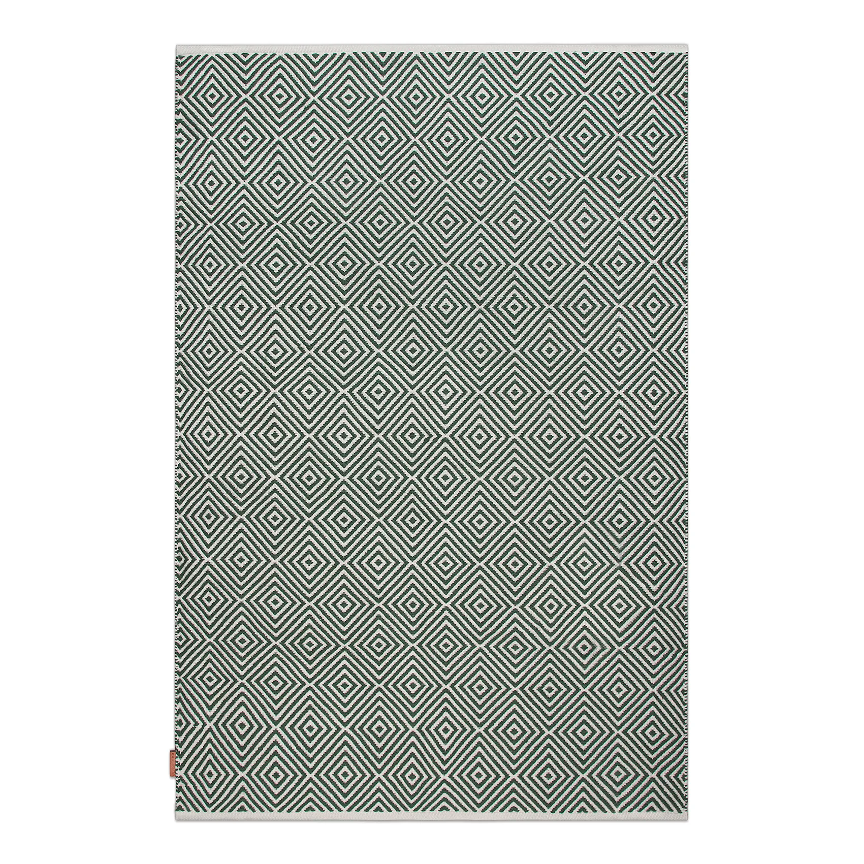 Diamond Teppich 170 x 230cm, Green Formgatan