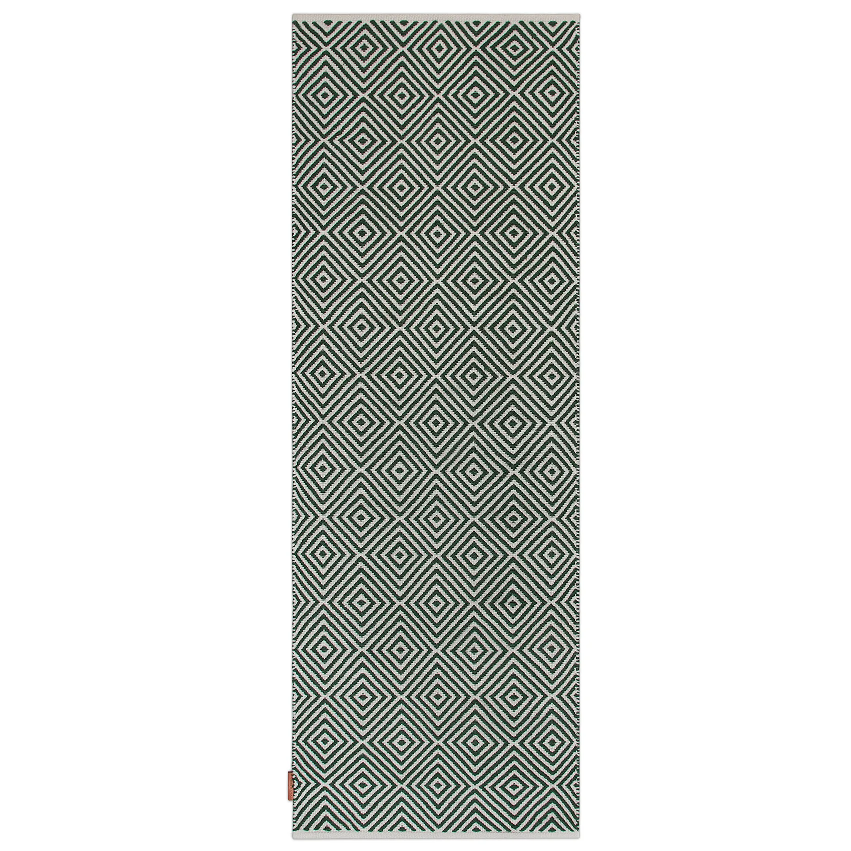 Diamond Teppich 70 x 200cm, Green Formgatan