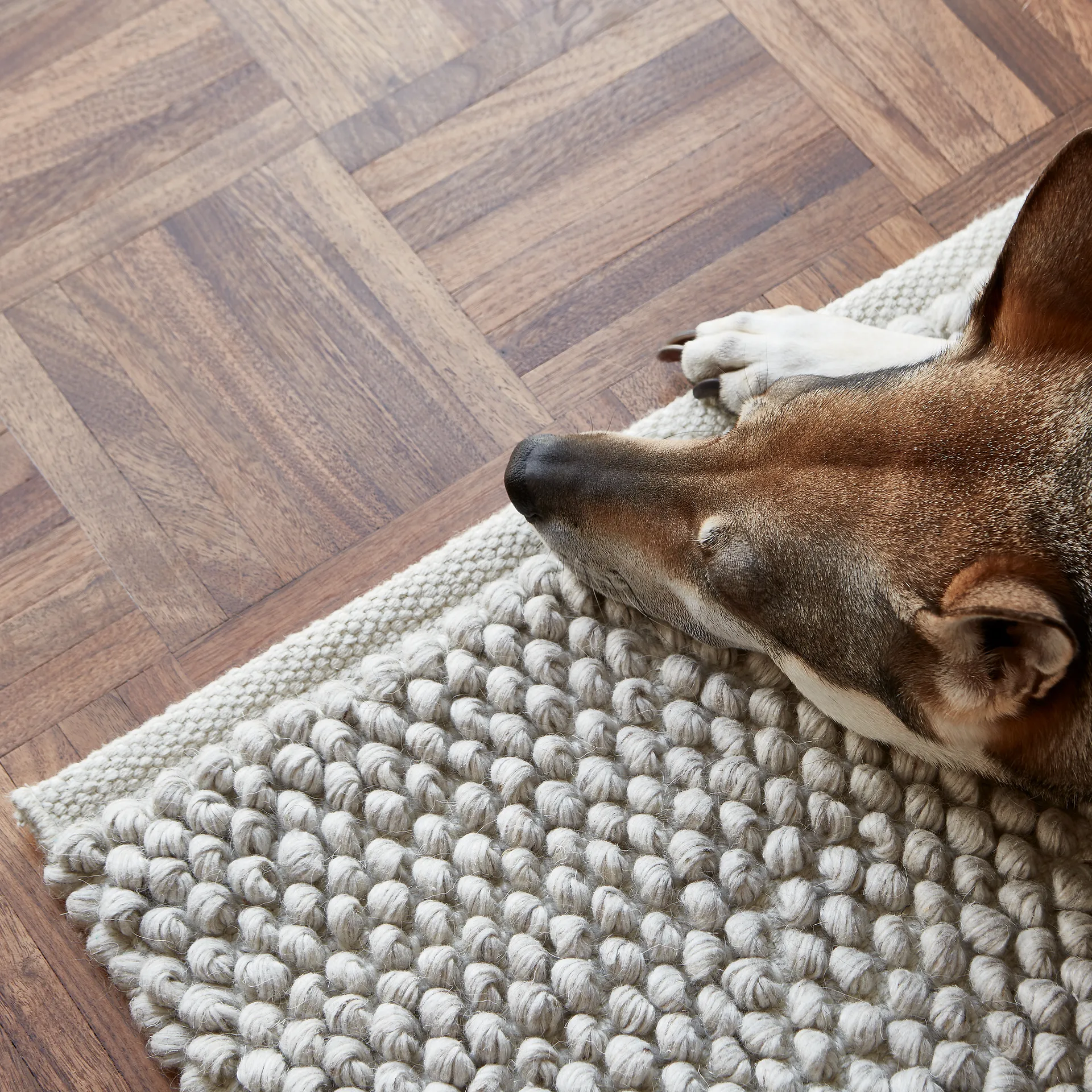 Loop Teppich 70 x 200cm, Ivory Formgatan