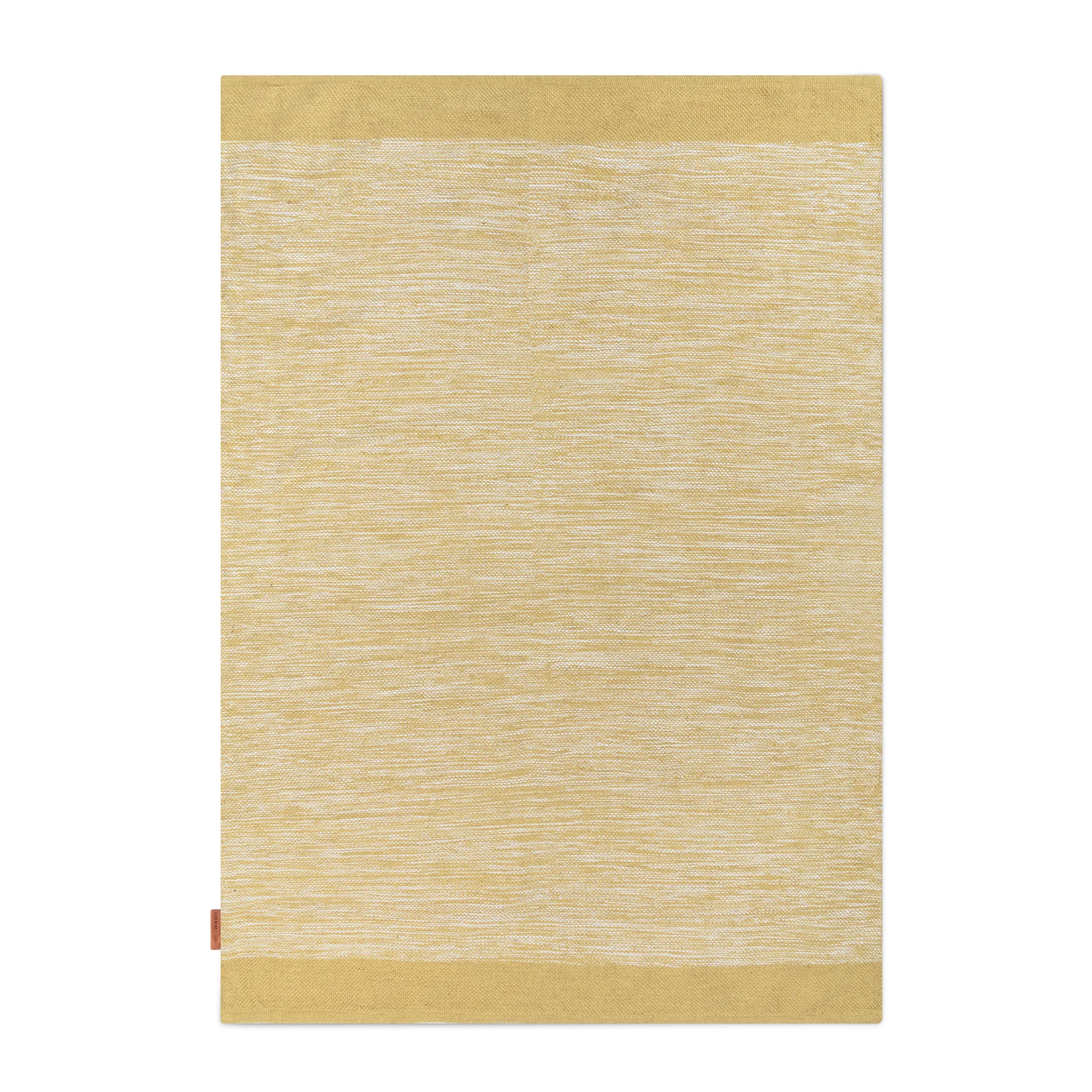 Melange Teppich 140 x 200cm, Dusty yellow Formgatan