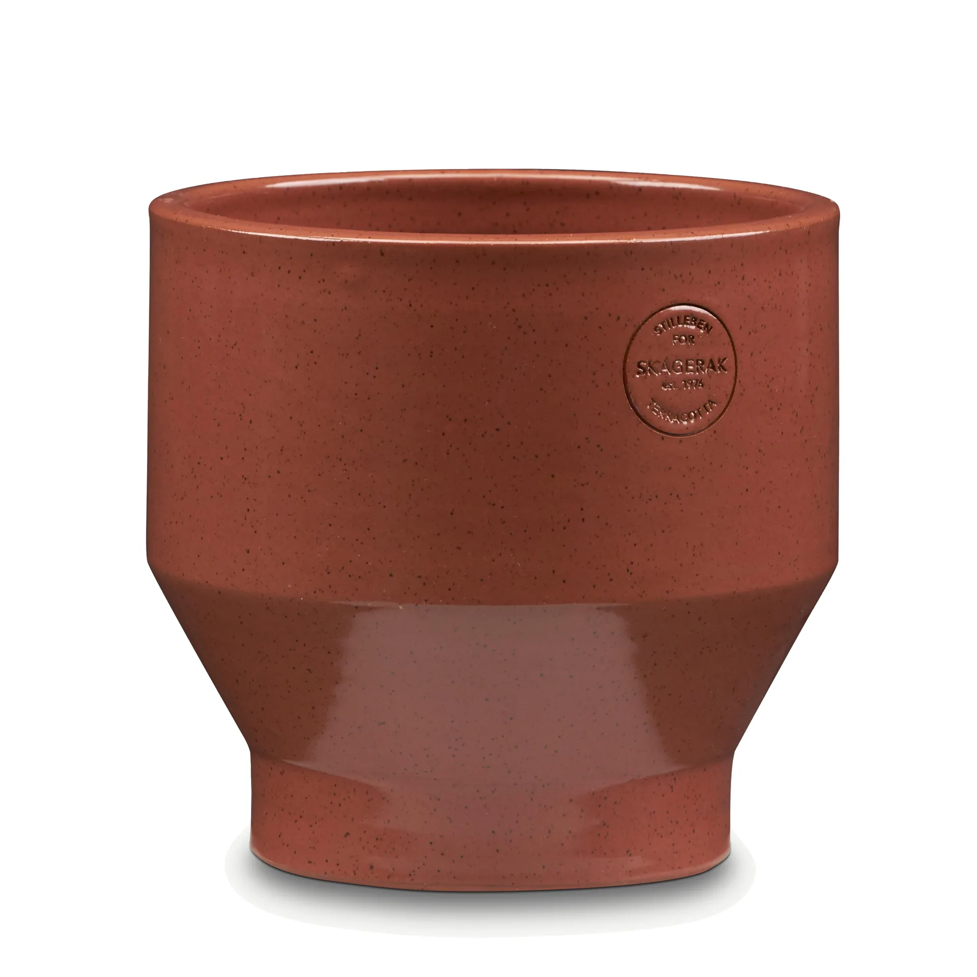 Edge Blumentopf (Indoor) Ø18 cm, Burned red Fritz Hansen